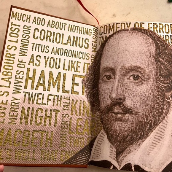 Leather Bound Hard Cover Edition The Complete Works Of William Shakespeare. EUC. - Picture 4 of 7